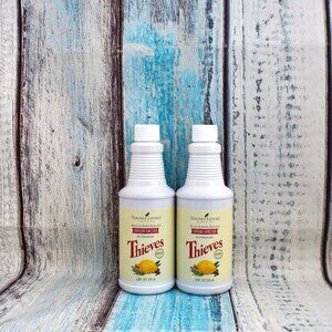 LOT OF 2 Thieves Household Cleaner Essential Oil Young Living READ DESCRIPTION